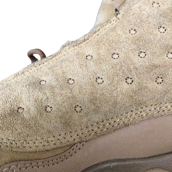 RARE 2017 Air Jordan 13 Retro Wheat Size 5.5 Brown Suede - Picture 12 of 16